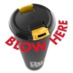 LoudCup 20 oz Tumbler with Integrated Stadium Horn