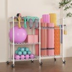 SINGAYE Yoga Mat Storage and Fitness Organizer