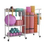 SINGAYE Yoga Mat Storage and Fitness Organizer