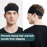 Men's Stretchy Running Headbands - 4 or 6 Pack