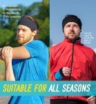 Moisture-Wicking Sports Headbands for Fitness - 5 Pack