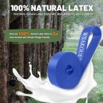 WSAKOUE Pull Up Bands Set for Strength Training