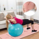 Non-Slip 8mm Yoga Mat with Alignment Marks