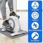 TOBWOLF Non-Slip Exercise Mat for Under Desk Use