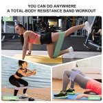 3 Level Resistance Bands Set for Legs and Butt