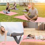 Travel-Friendly Non-Slip Yoga Mat with Carry Bag
