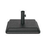 Black Umbrella Base for Fitness Equipment
