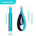 Set of 2 Pilates D-Ring Exercise Straps