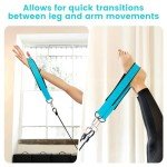 Set of 2 Pilates D-Ring Exercise Straps