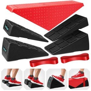 Versatile Squat Wedge Set and Aerobic Step