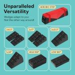 Versatile Squat Wedge Set and Aerobic Step