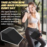 2 Pack Non-Slip Yoga Foam Squat Wedge Blocks