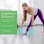 Premium EVA Foam Yoga Blocks - 2 Pack