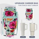 Neoprene Water Bottle Carrier for Stanley 40 Oz