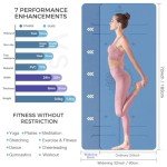 Thick Non-Slip Yoga Mat with Alignment Marks