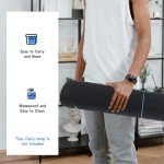 Non-Slip Exercise Mat for Ab Roller and Yoga