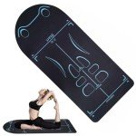 Non-Slip Exercise Mat for Ab Roller and Yoga