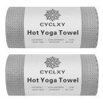 CYCLXY Non-Slip Hot Yoga Towels - 2 Pack