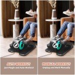 Portable Under Desk Elliptical for Home Fitness