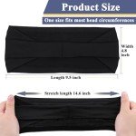 5-Pack Men's Moisture-Wicking Workout Headbands