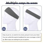 5-Pack Men's Moisture-Wicking Workout Headbands