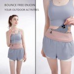 Slim Reflective Running Belt for Outdoor Activities