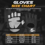 SAWANS Lightweight Workout Gloves for Gym Fitness