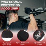 BEAST RAGE Anti-Slip Half Finger Gym Gloves