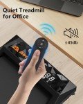 Compact Under Desk Treadmill with Incline