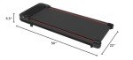 Portable 2-in-1 Under Desk Walking Pad Treadmill