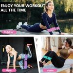 Resistance Bands Set for Strength Training and Yoga