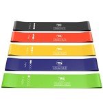 TechStone 5-Level Resistance Bands Set for Home Fitness