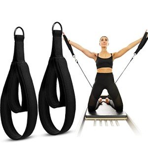 2 Pack Pilates Double Loops Straps for Home Workout