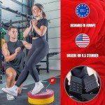 Adjustable Non-Slip Squat Wedge Block for Stability