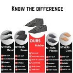 Adjustable Non-Slip Squat Wedge Block for Stability