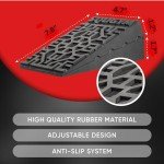 Adjustable Non-Slip Squat Wedge Block for Stability