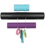 Wallniture Guru Foam Roller and Yoga Mat Rack