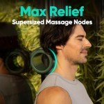 FitBeast 6" Back Stretcher and Foam Roller