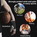Wrist Support Sleeves for Pain Relief & Fitness