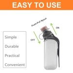 HECHZSO 8.8oz No Bounce Running Water Bottle