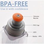 HECHZSO 8.8oz No Bounce Running Water Bottle