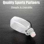 HECHZSO 8.8oz No Bounce Running Water Bottle