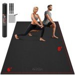 GymCope Extra Large 8MM Wide Yoga Mat