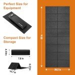 HOVSCO Non-Slip Foldable Exercise Mat 30"x63