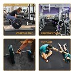 EVA Interlocking Exercise Floor Mats - 6 Tiles