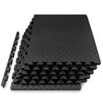 ProsourceFit Interlocking EVA Foam Gym Mat