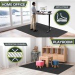 ProsourceFit Interlocking EVA Foam Gym Mat