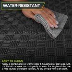 ProsourceFit Interlocking EVA Foam Gym Mat