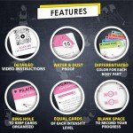 Pilates Exercise Cards - 58 At-Home Workout Guides