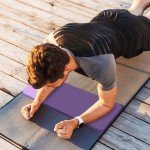 Thick Yoga Knee Cushion with Carry Strap